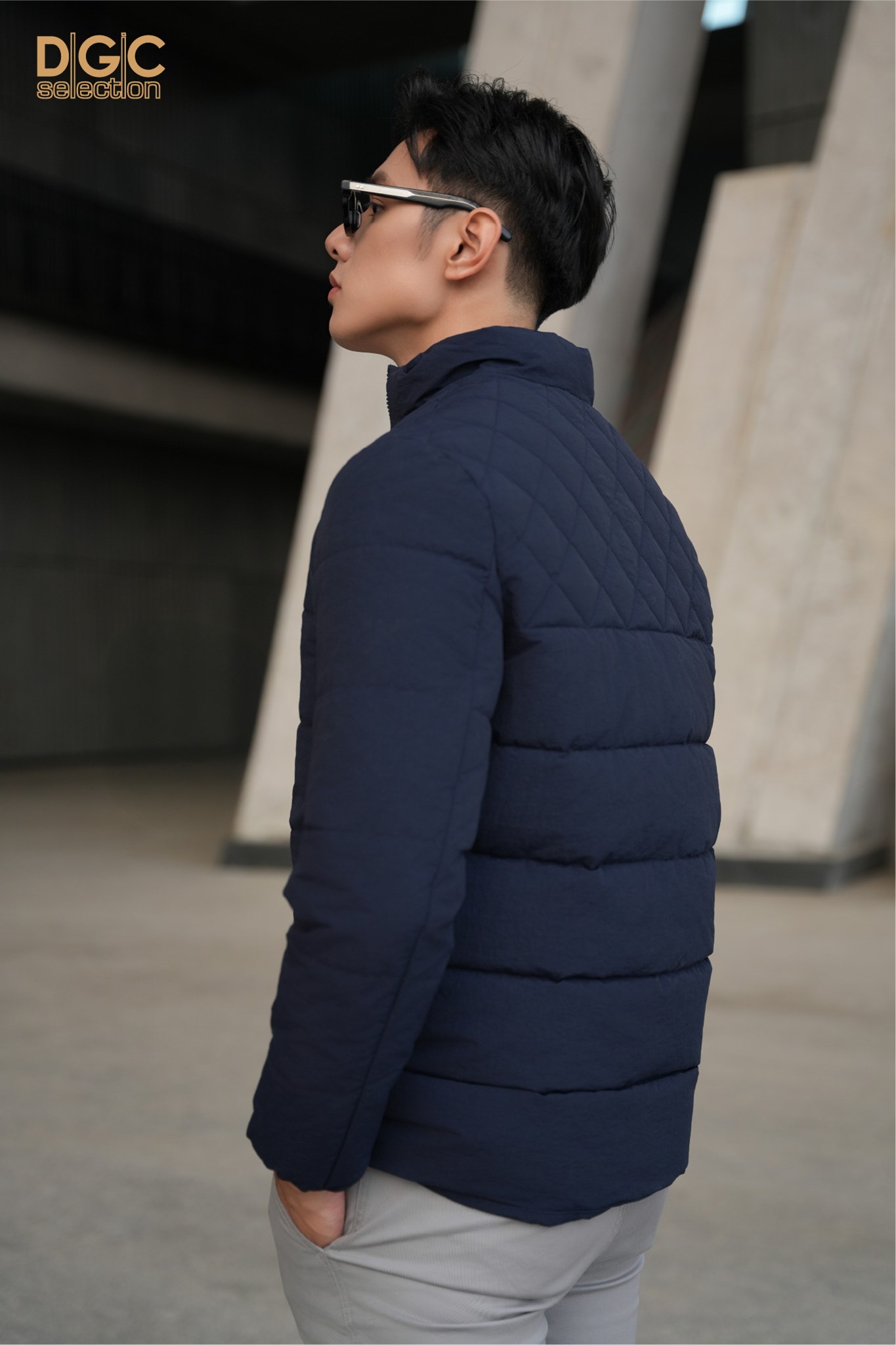 WAJKBD171M - XANH THAN_4 Ảnh của Áo jacket 3 lớp